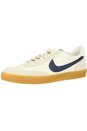 Nike Herren Killshot 2 Leather Sneaker, Sail/Midnight Navy-Gum Yellow, 42 EU