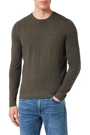 Replay Herren Pullover aus Wollmix, (Grün), XL