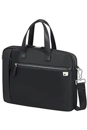 Samsonite Eco Wave - 15.6 inch laptop bag with 1 compartment, 39 cm, 10 L, black (Black)