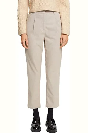 ESPRIT Damen 112ee1B313 Hose, Light Taupe, 32 EU