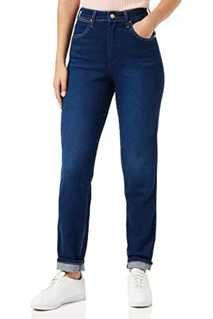 Wrangler Damen Mom Jeans, , 25W / 32L