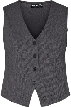 Pieces® Damen Pcpepper Vest Bc Anzugweste , ,S