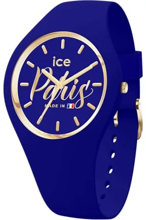 Ice-Watch Ice cocorico Paris Midnight Blue - Blaue Damenuhr mit Silikonarmband - 023249 (Small)