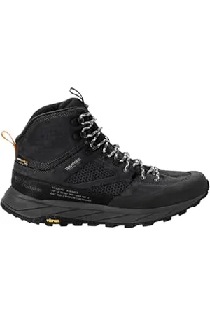 Jack Wolfskin Herren Terraquest Texapore Mid M, Black, 43 EU