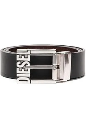 Diesel _LOGO REV B-SHIFT II BELT_APPAREL_BELT_Schwarz/Dunkelbraun_90