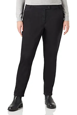 Marc O’ Polo Marc OߴPolo Damen Chinohose mit Stretch-Anteil Slim Fit, (Black), 38