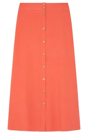 Springfield Damen Böhmisch Rock, ORANGE, 38