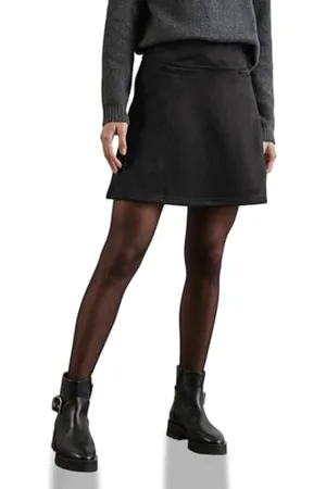 Street one Damen A361615 Rock im Velours-Look, , 42
