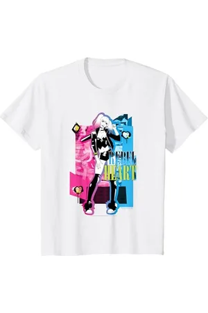 DC Comics Originals Kinder Batman Harley Quinn Rebel Heart Camiseta T-Shirt