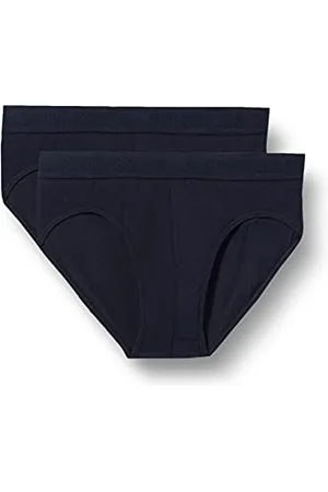 Schiesser Jungen 2 Pack Unterwäsche - 95/5 Organic Bio Baumwolle Größe 92 Bis 140 Slip, , 140 EU