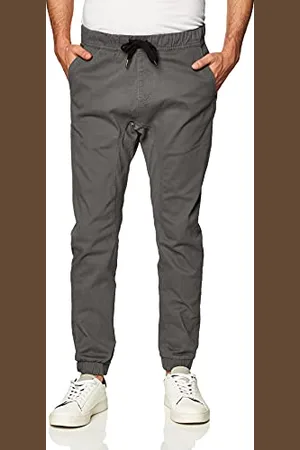 Southpole Herren Basic Stretch Twill Jogger Pants - Reg And Big & Tall Sizes基本弹力斜纹慢跑裤 常规和加大和加长尺寸기본 스트레치 트윌 조거 팬츠 Freizeithosen, , XL EU