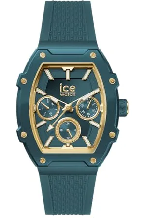 Ice-Watch Ice Watch - Ice boliday Verdigris Alu - Grüne Damenuhr aus Aluminium mit Silikonarmband - 023805 (Small)