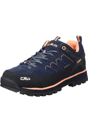 CMP Damen Moon Low WMN Shoe WP Trekking-Schuhe, Blau-Orange (Blue Ink-Sunrise), 40 EU