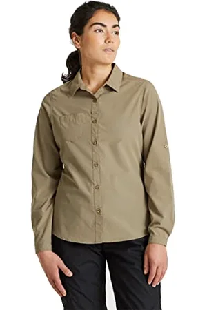 Craghoppers Damen Expert Womens Kiwi Long Sleeved Shirt Hemd mit Button-Down-Kragen, , 20