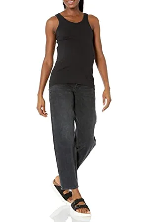Amazon Damen Schwangerschafts-Tanktop, 2er-Pack, , L