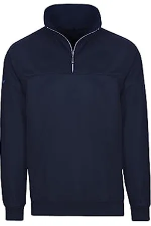 Trigema Herren 674801 Sweatshirt, Blau ( 046), XXXX-Large (Herstellergröße: 4XL)