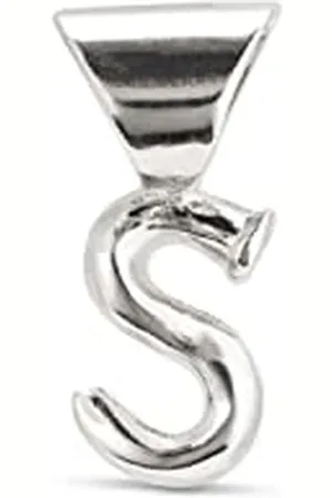 UNO de 50 Anhänger, personalisierbar, versilbert, Alphabet, handgefertigter Schmuck, hergestellt in Spanien, Einheitsgröße, Metall, Kein Edelstein