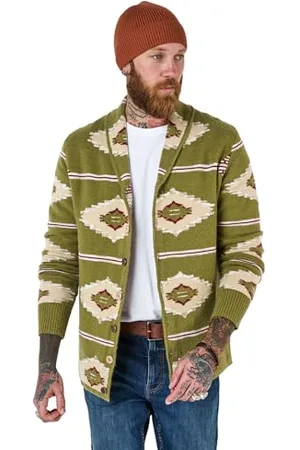 Joe Browns Herren Aztec Shawl Cardigan Strickjacke, , M