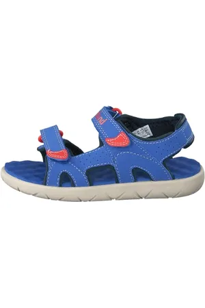 Timberland Unisex-Kinder Perkins Row-2-Strap Sandalen, Blau (Nebulas Blue Fsj), 24 EU