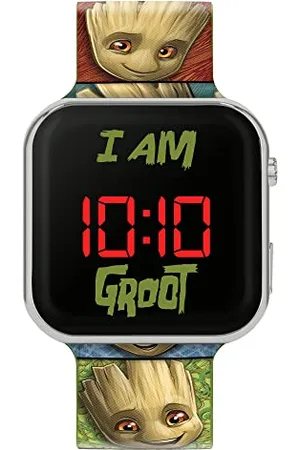 Disney Jungen Digital Quarz Uhr mit Silikon Armband GLX4001