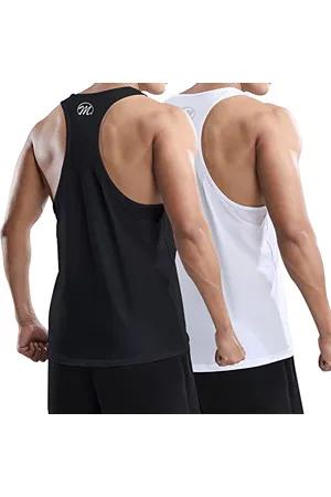 MEETWEE Tank Top Herren, Sportshirt Ärmellos Achselshirts Muskelshirt Unterhemd Funktionsshirt Tankshirt für Training Fitness Bodybuilding