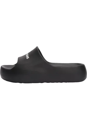 Tommy Hilfiger Damen Badeschuhe Flatform Pool Slide Klobig, (Black), 37/38