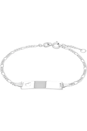 Amor Identarmband 925 Sterling Damen Armschmuck, 16+2 cm, , Kommt in Schmuck Geschenk Box, 2016493