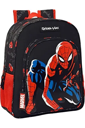 Safta SPIDERMAN Hero - Schulrucksack für Kinder, Kinderrucksack, anpassbar, ideal für Kinder von 5 bis 14 Jahren, bequem und vielseitig, Qualität und Strapazierfähigkeit, 32 x 12 x 38 cm, , , Estándar, Casual