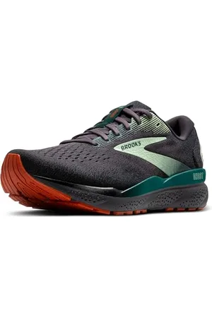 Brooks Herren Ghost 16 Running Shoe, Blackened Pearl/June Bug/Green, 43 EU