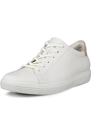 Ecco Damen Classic W Sneaker, White/Powder, 39 EU