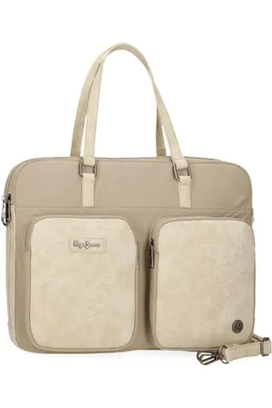 Pepe Jeans Jana, lässige Reisetaschen, blau und , aus Polyester und Kunstlederdetails von Joumma Bags, , Talla única, Koffer