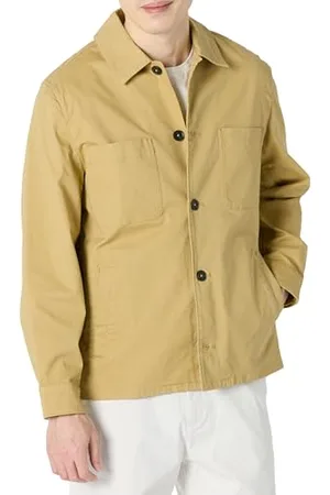 Amazon Herren Einsatzjacke Aus Stretchbaumwolle In Lockerer Passform, , XS