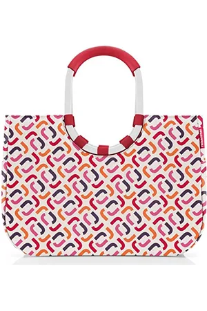 Reisenthel Loopshopper L Stabile Tasche mit praktischen Fächern aus recycelten PET-Flaschen Charmantes und wasserabweisendes Design, Farbe: