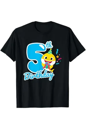 Baby Shark Baby Hai 5. Geburtstag Blau 5 Jahre T-Shirt
