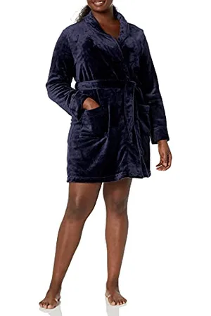Amazon Damen Mittellanger Bademantel Plüsch (Erhältlich in Übergröße), , M