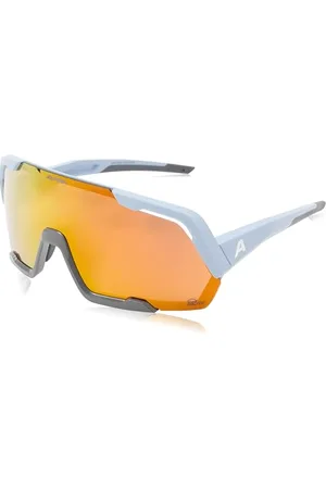 Alpina ROCKET Q-LITE - Verspiegelte, Kontrastverstärkende & Beschlagfreie Sport- & Fahrradbrille Mit 100% UV-Schutz Für Erwachsene, , One Size