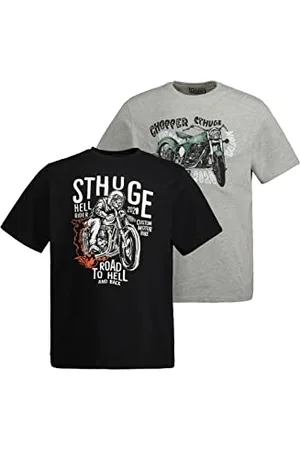 STHUGE Große Größen Herren T Shirt, , L
