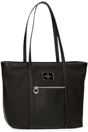 Pepe Jeans Christine Einkaufstasche, , 40 x 29 x 14 cm, Polyester, mit Details aus Kunstleder von Joumma Bags, , Talla única, Tragetasche