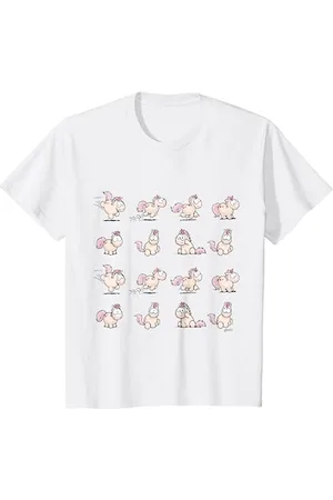 NICI Kinder Kinder T-Shirt Einhorn Theodor allover, design by