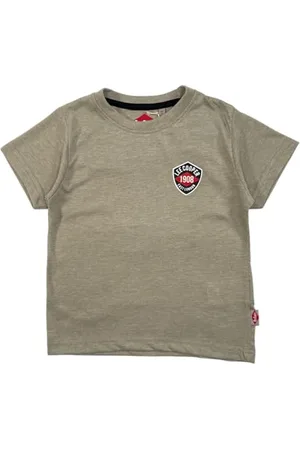 Lee T-Shirt, Junge, Mädchen, (4 bis 14 Jahre), Polo, Tank Top, Hemd, Print, Bekleidung, Unisex, Kinder, Sport, atmungsaktiv, Modell GLC121209 TS S5-12A, VERT