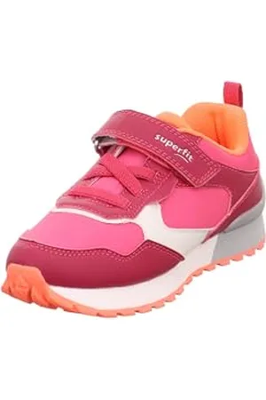 Superfit Dash Sneaker, Pink/Orange 5500, 39 EU
