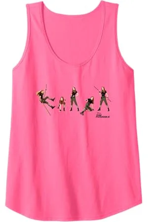Disney Kim Possible Multiple Poses Live Action T-Shirt Tank Top