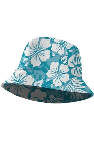 KARACTERMANIA Aloha-Bucket Kindermütze, Blau, 25 x 15 cm