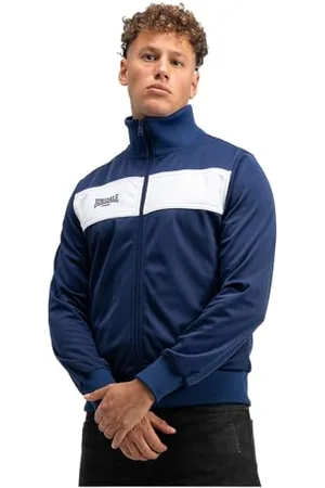 Lonsdale London Herren Trainingsjacke schmale Passform ALNWICK, , XXXL