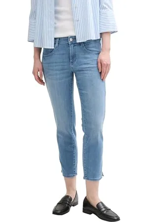 TOM TAILOR Poloshirt mit Leinenanteil, Sky Captain Blue, S
