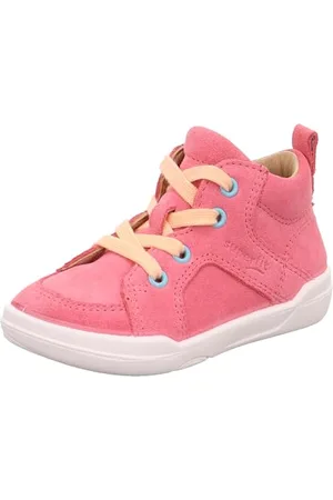Superfit SUPERFREE Lauflernschuh, Rosa/Orange 5530, 21 EU