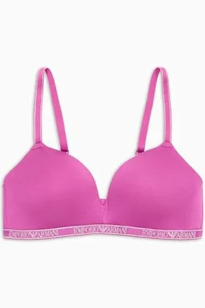 Emporio Armani Damen Padded Triangle Bra Gepolsterter BH, , XS