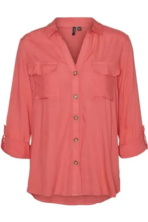 VERO MODA VMBUMPY L/S Shirt New WVN GA NOOS