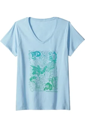 Dungeons & Dragons Damen Dragon Sketchbook T-Shirt mit V-Ausschnitt