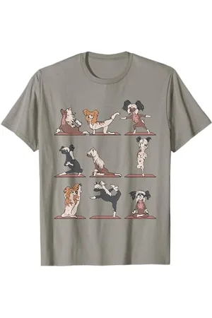 Huebucket Chinese Crested Yoga T-Shirt